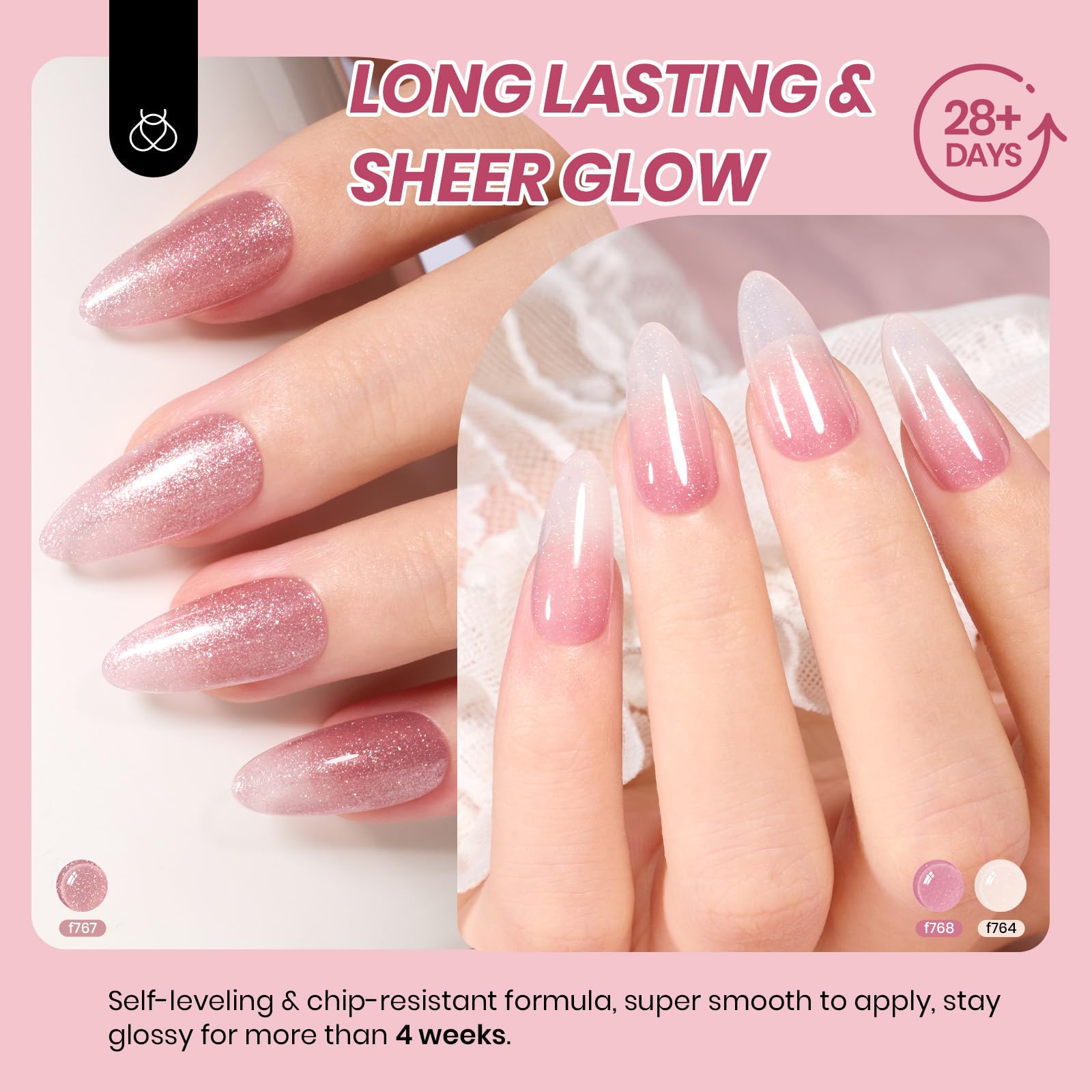 Beetles Jelly Gel Polish delivers 28-day wear with high-gloss shine