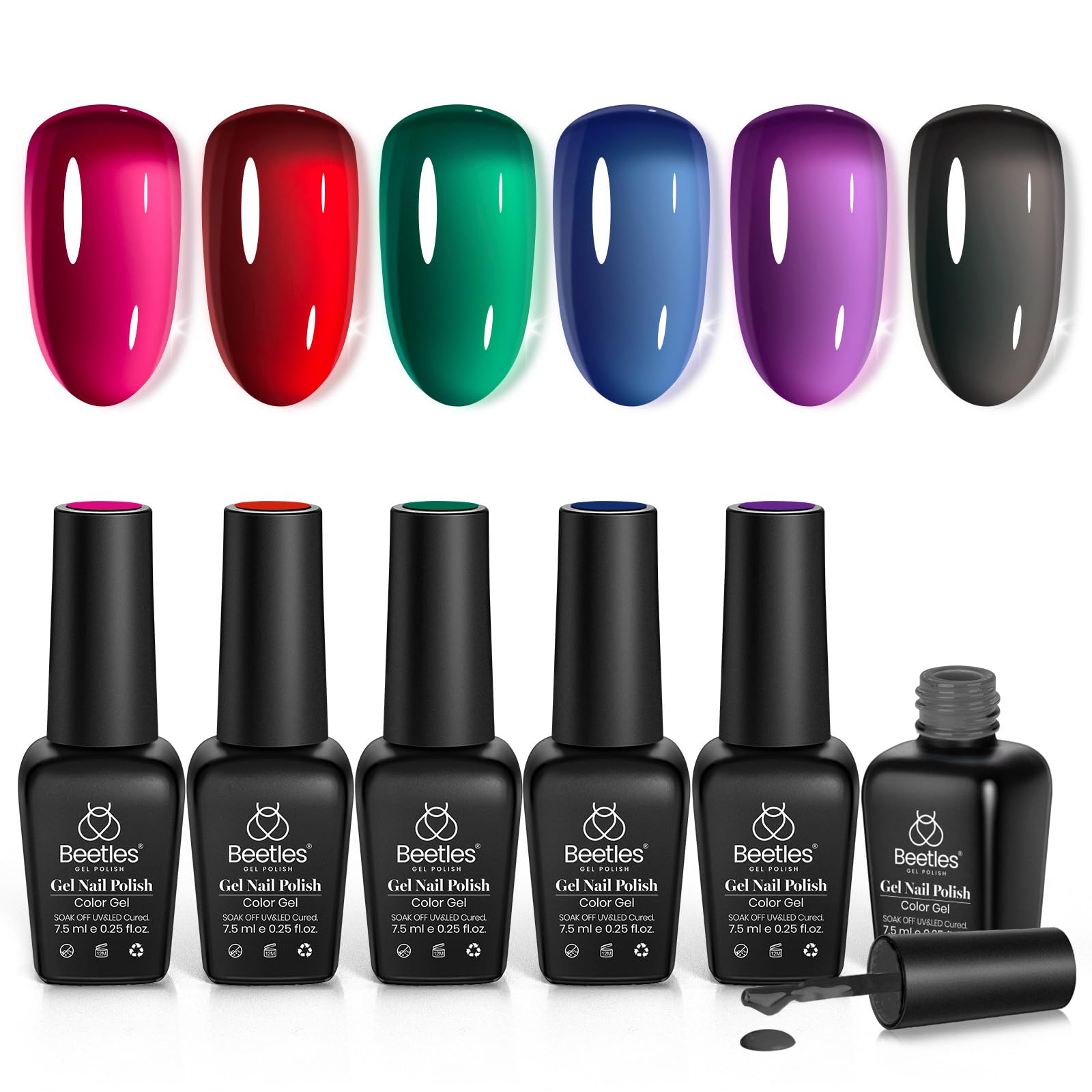 Beetles Jelly Gel Polish holiday display inspires festive manicure ideas