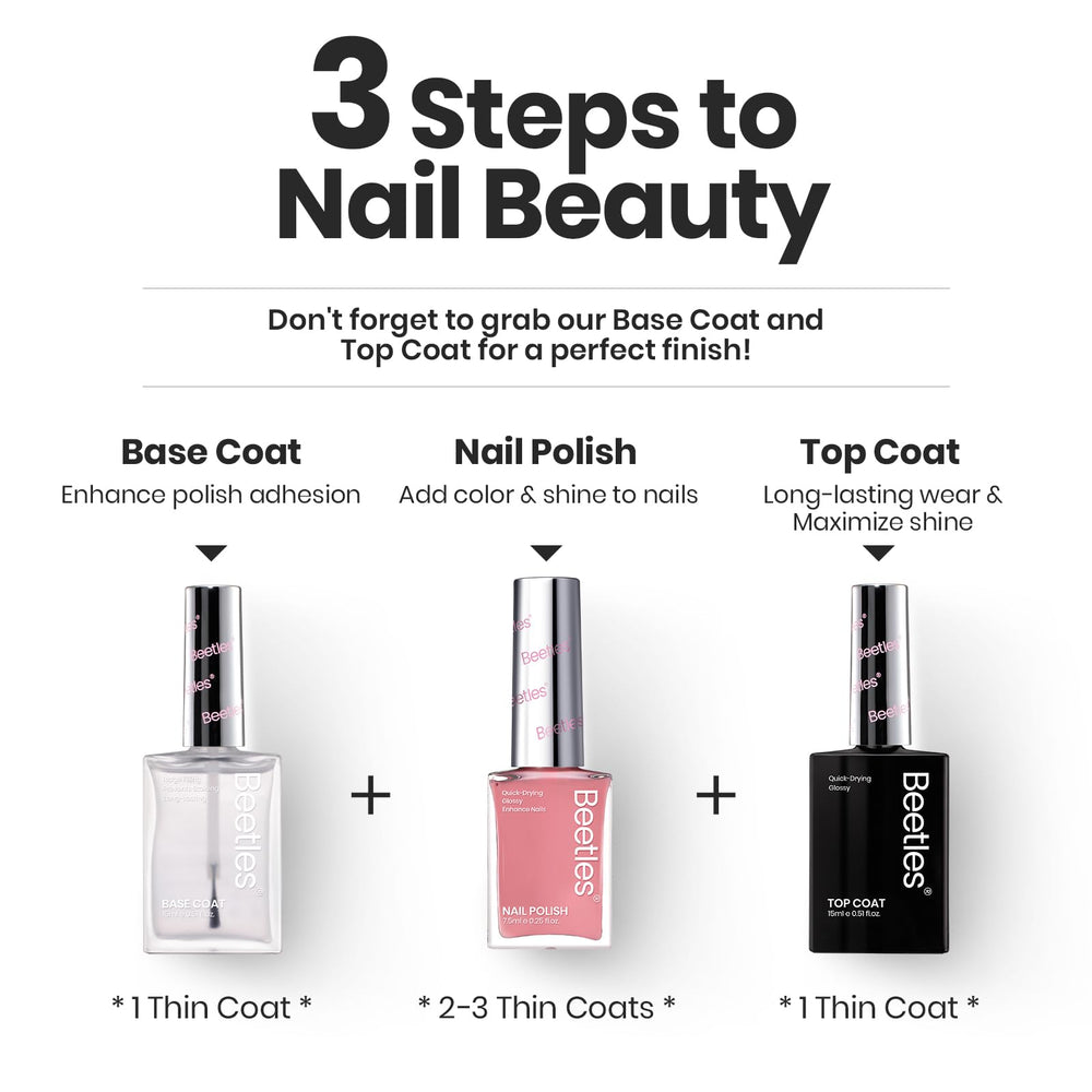 Beetles Jelly Nail Polish: chip-resistant daily wear for reliable use.