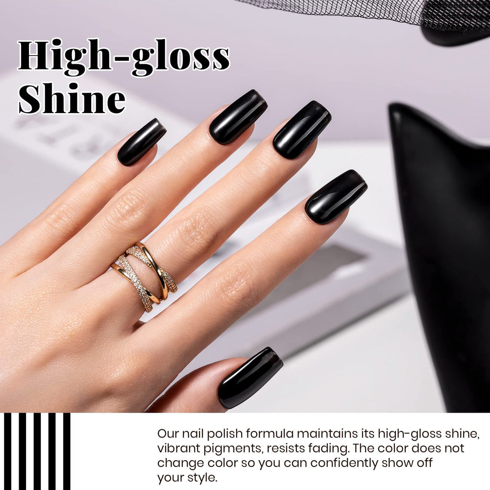 Beetles LED lamp-ready note showing quick cure capability with compatible nail lamp