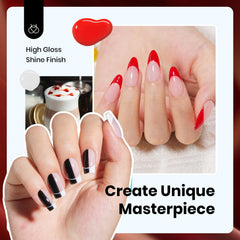 Beetles gel polish cures quickly under LED/UV light in 90-120 seconds.