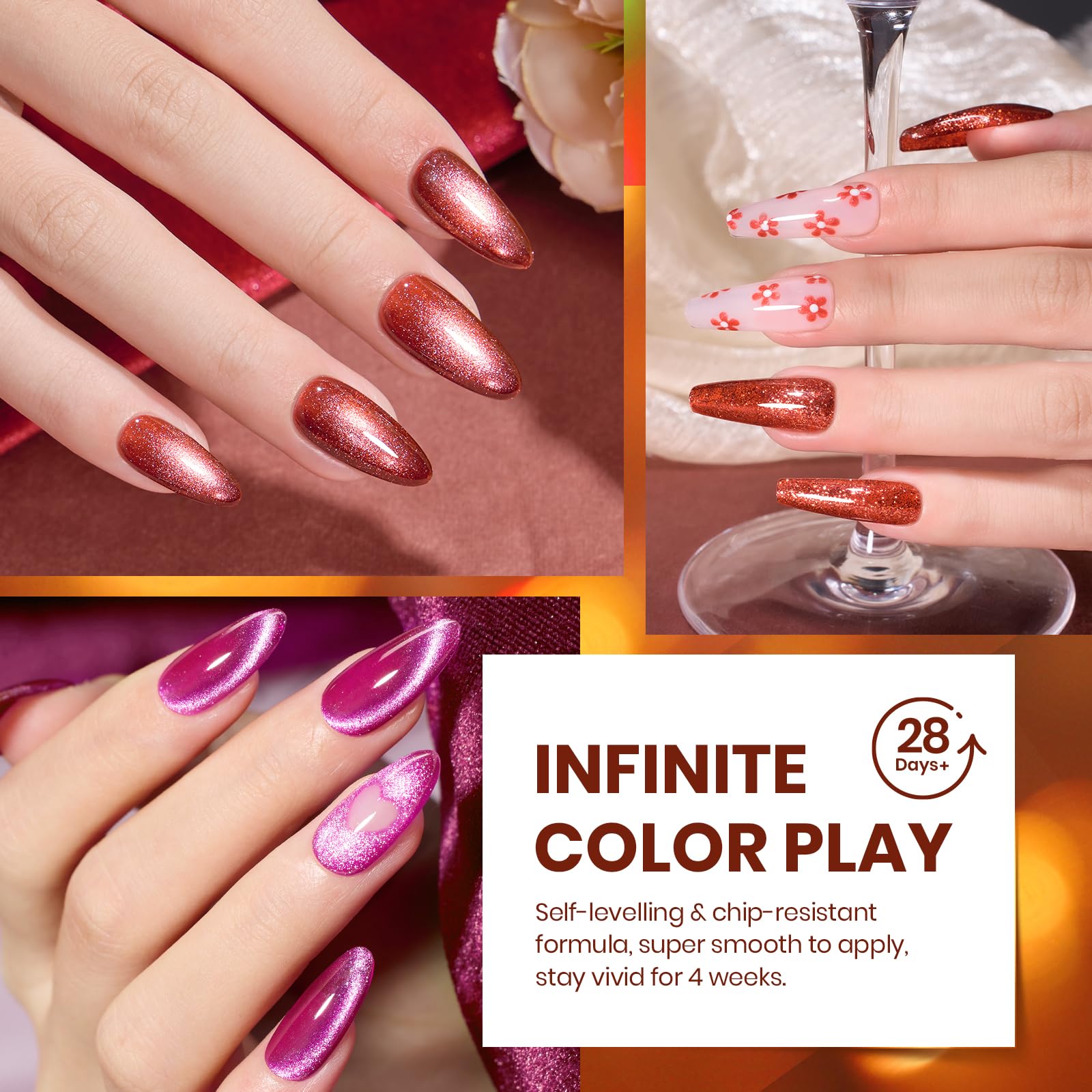 Beetles Long-Wear Gloss Top Coat enhances shine and durability