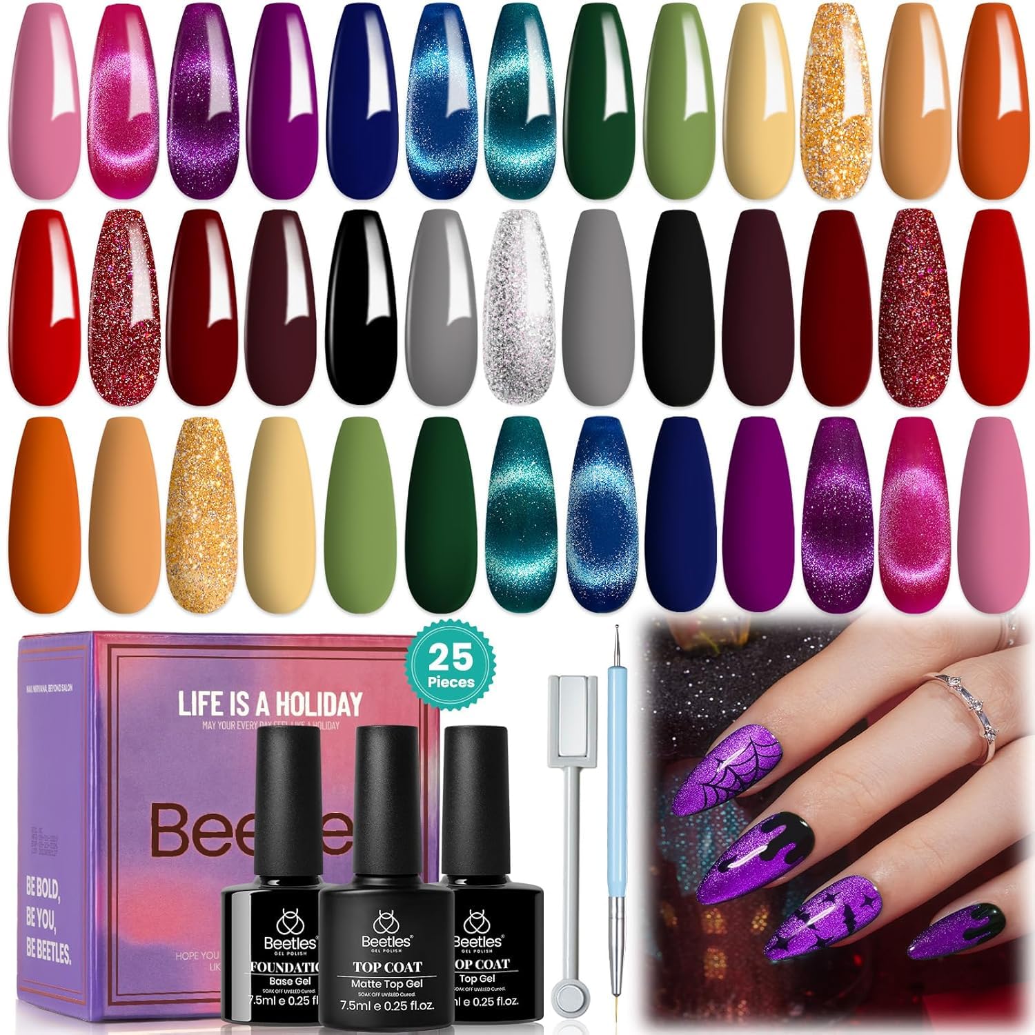 Beetles low-odor non-toxic formula for at-home DIY manicures.