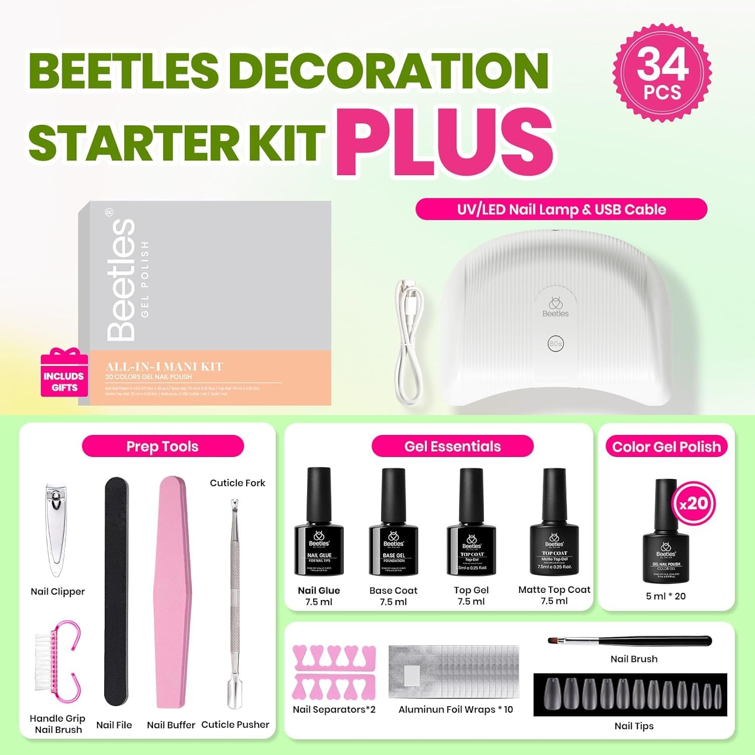 Beetles-matte-top-coat-foil delivers smooth matte finish that lasts.