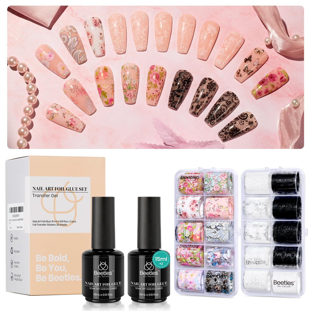 Beetles Nail Adhesion and Longevity options support creative nail art