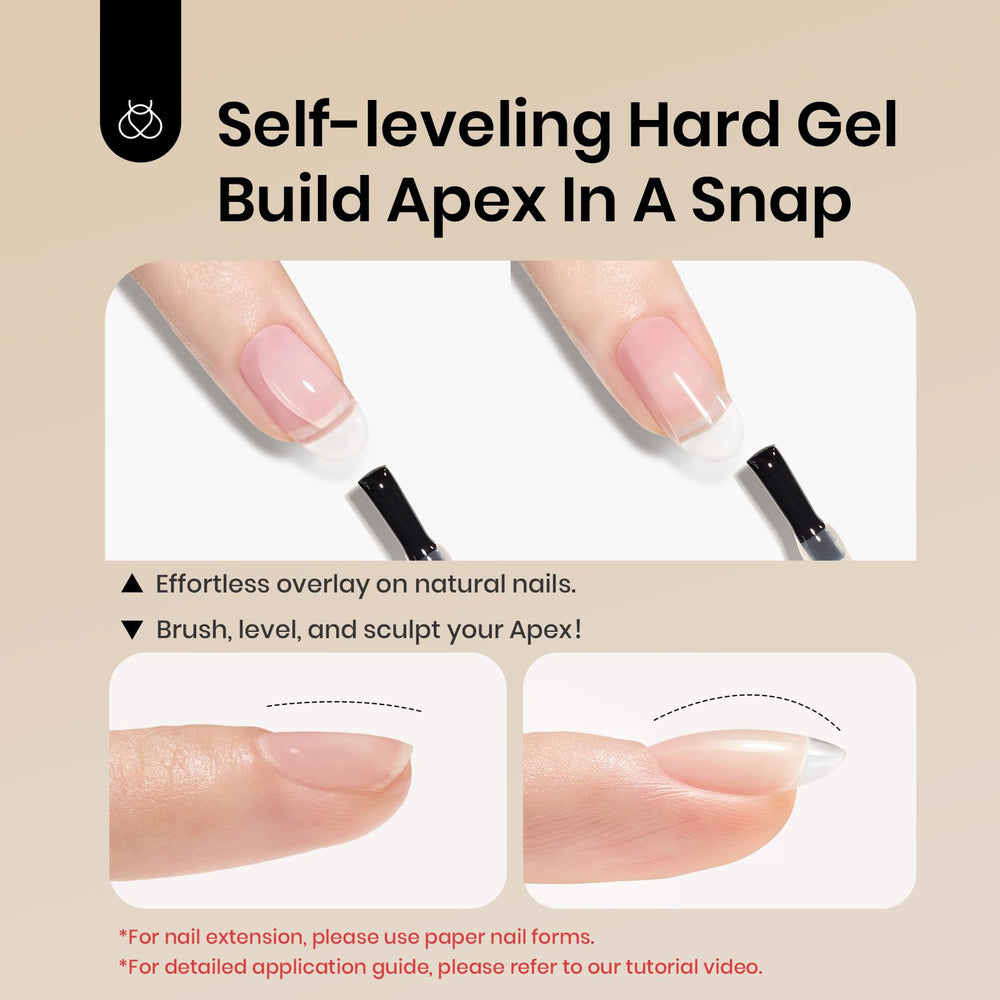 Beetles included nail-art brush complements blooming and builder gels.