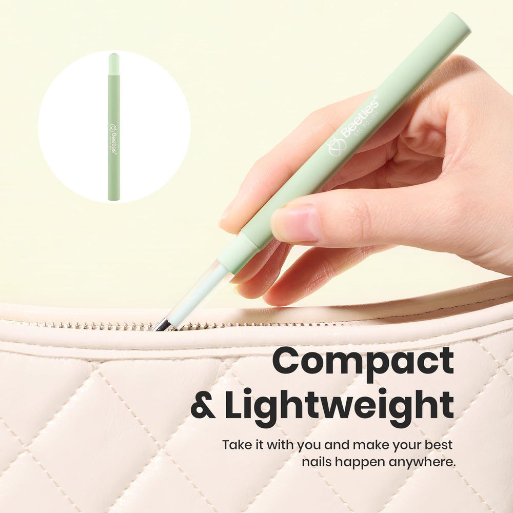 Beetles Nail Art Brush strong glue-assembly prevents shedding during use.