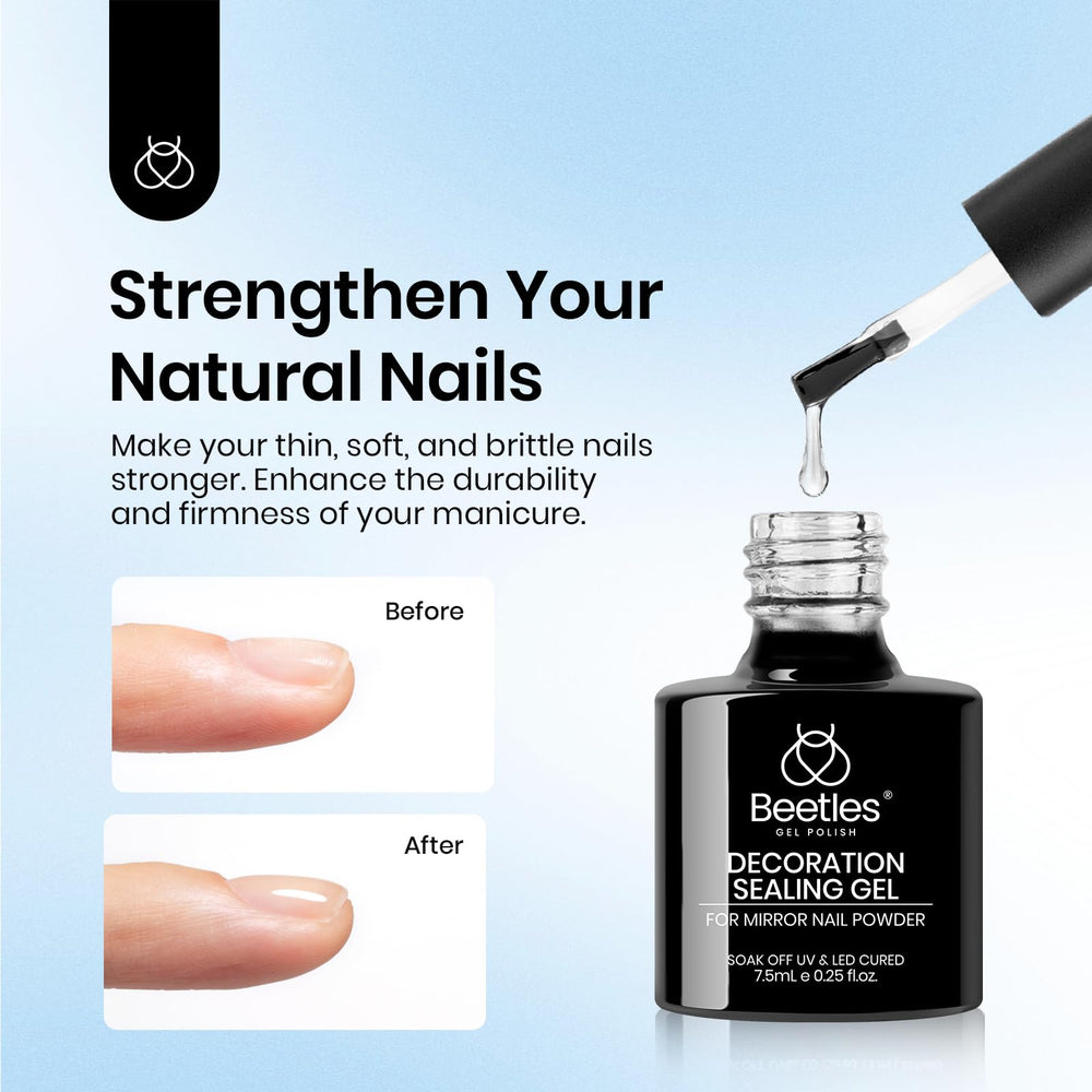 Beetles Nail Art Decor shows a smooth surface for molding and reinforcement at home