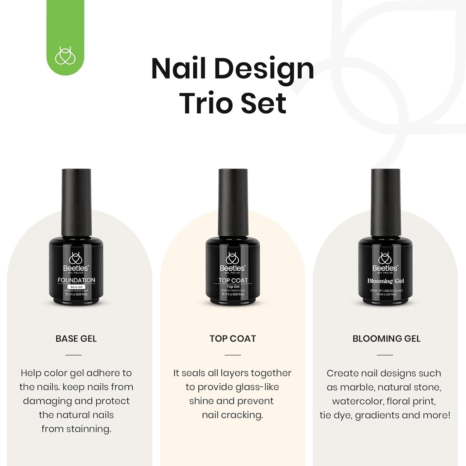 Beetles Nail Art Gift Set ideal for nail art enthusiasts