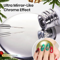 Beetles nail-art-pens chrome detail close-up for precise outlining and design.