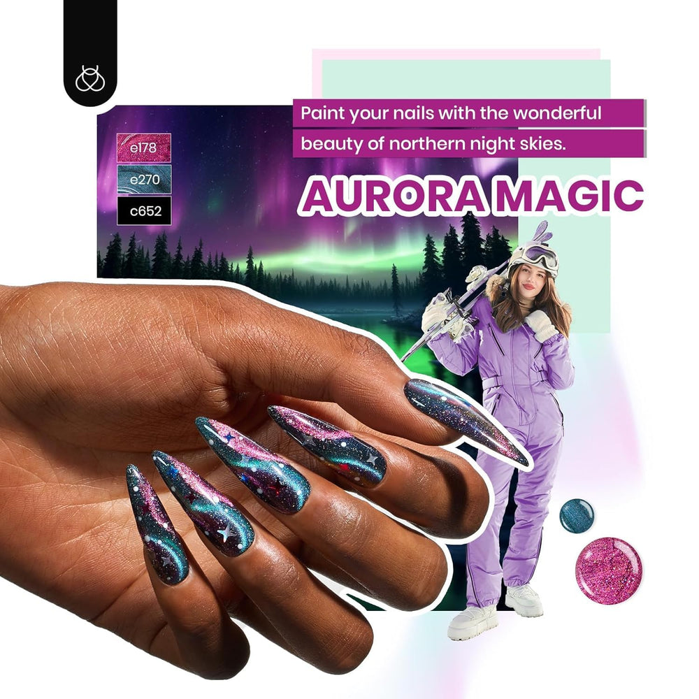 Beetles Nail Art Tools Starter Kit for creative designs and precise application.