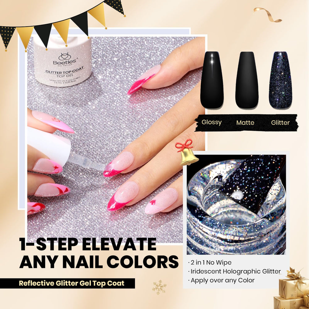 Beetles nail buffer helps smooth surfaces before color application.