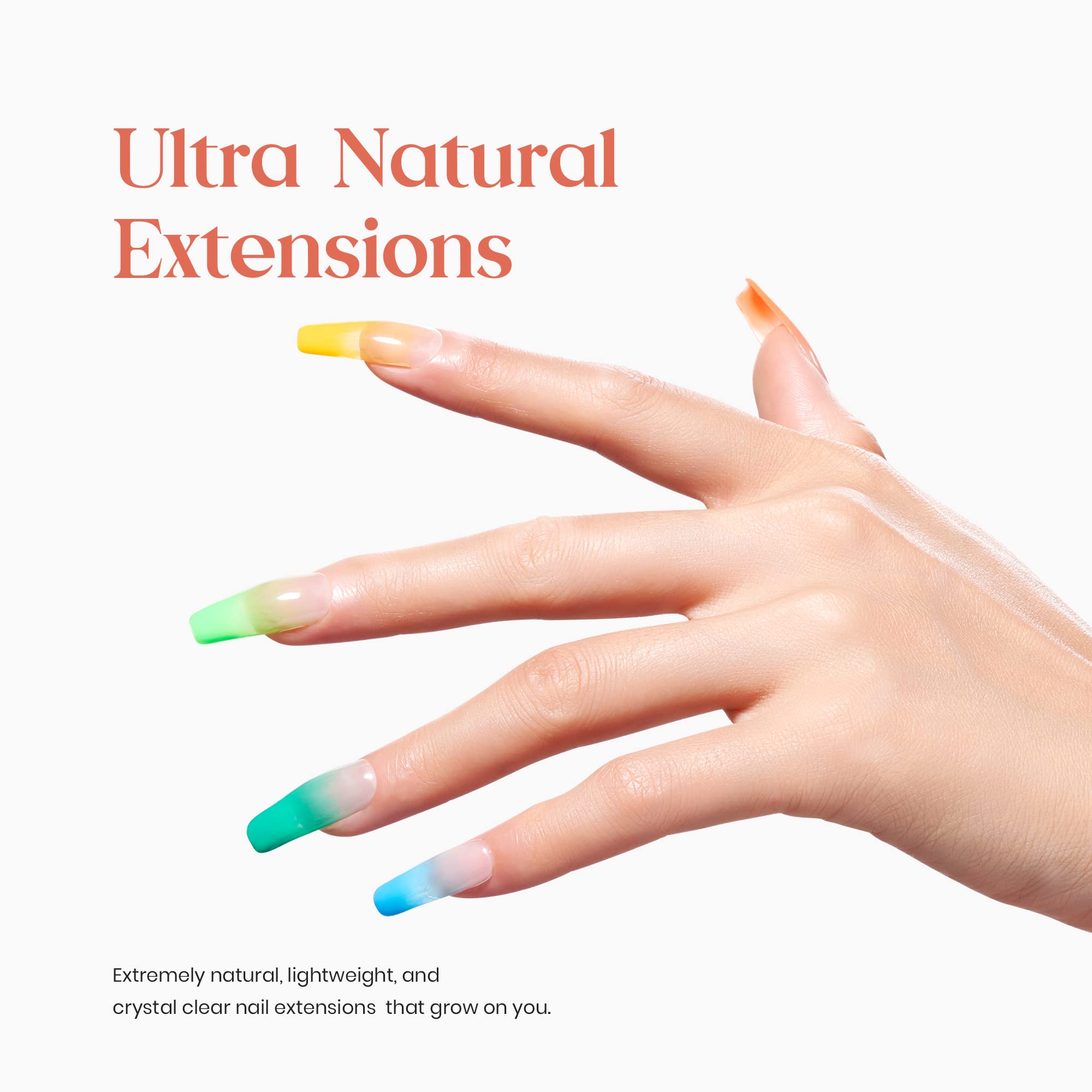 Beetles Nail Extension Gel packaging display highlights value and longevity.