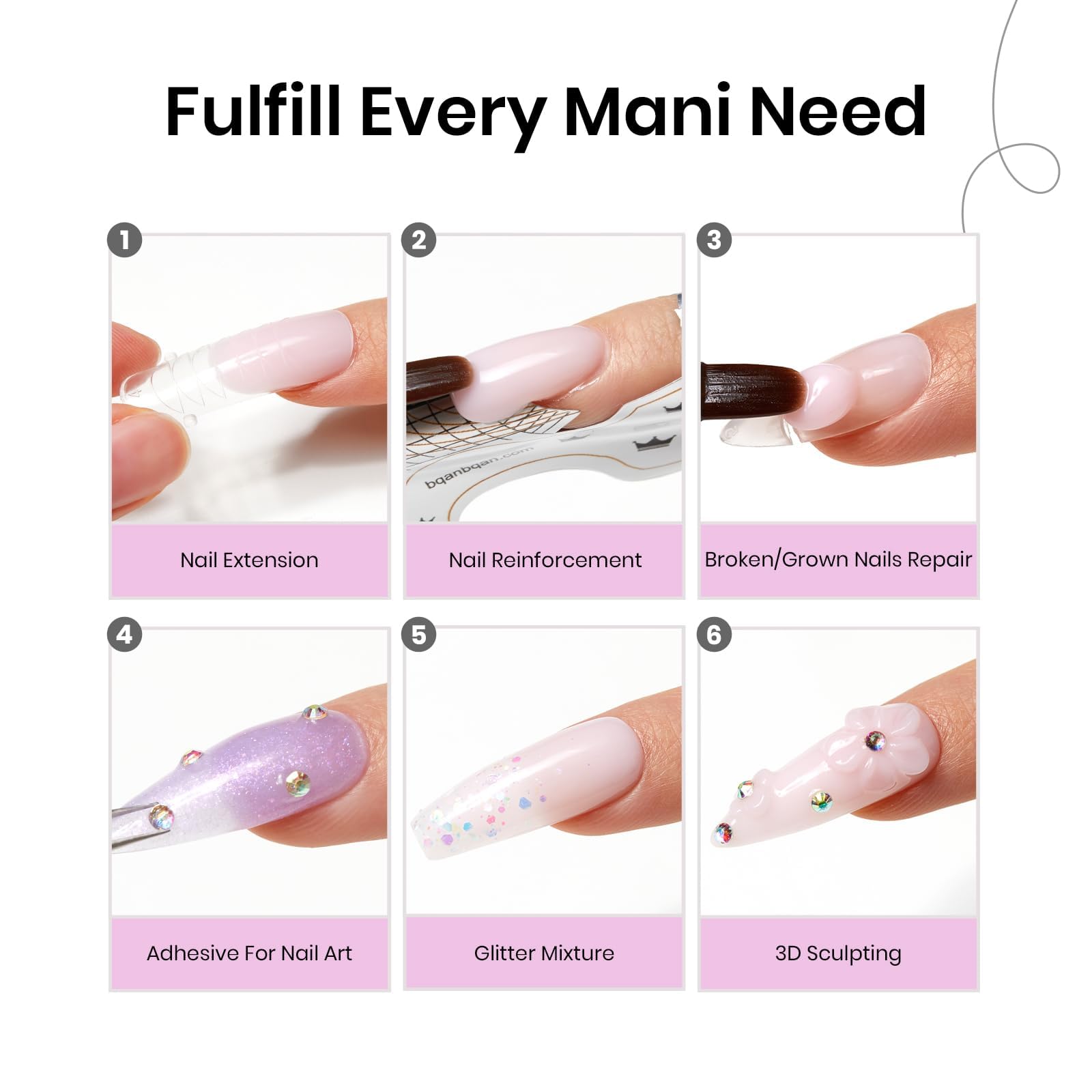 Beetles Nail Extension Gel Set gift-ready packaging makes gifting easy for holidays.