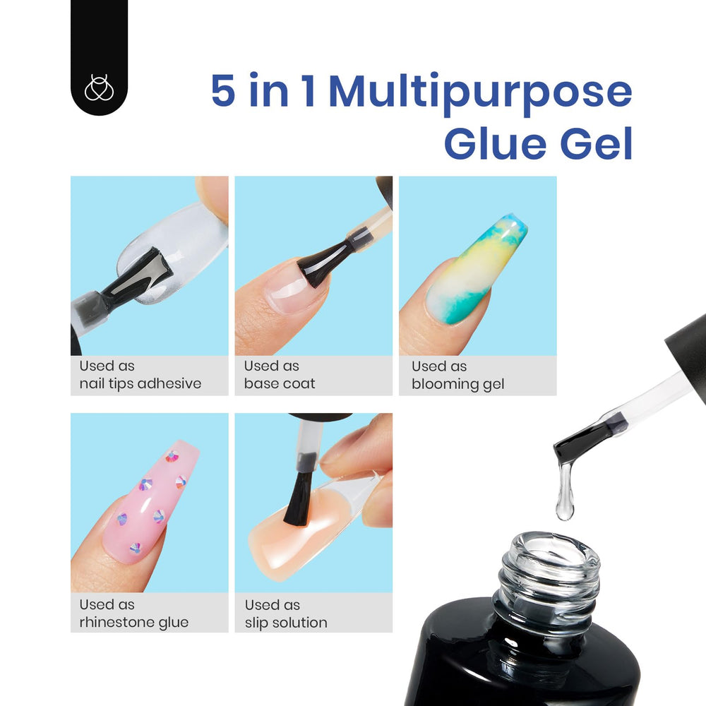 Beetles Nail Extension setup demonstrates fast lengthening with durable results