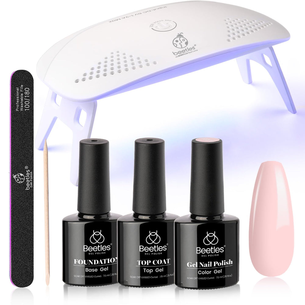 Beetles included nail file for precise shaping and prep