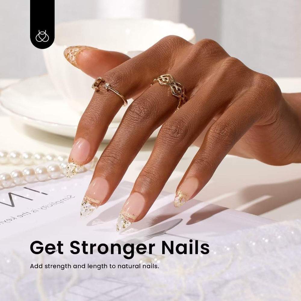 Beetles nail forms 100pcs for flexible extension options