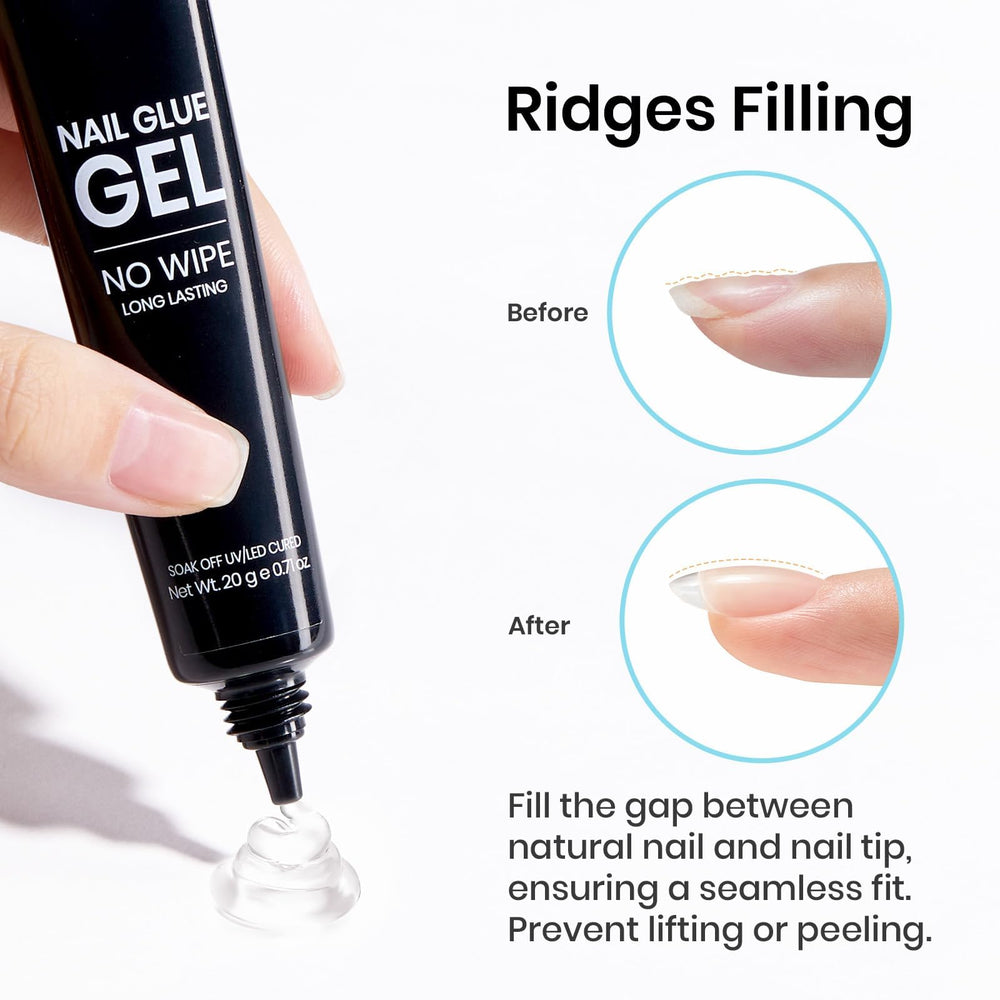 Beetles Nail Glue Gel ideal for home and salon use with lasting wear