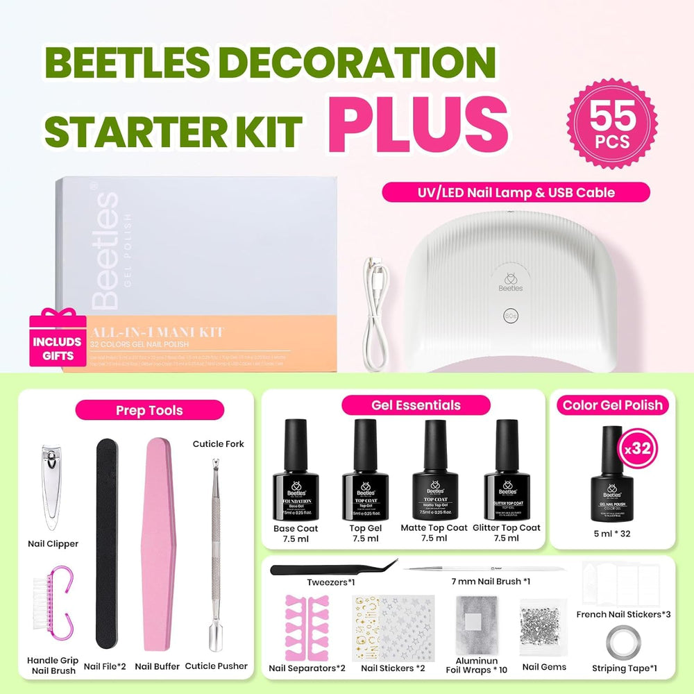 Beetles Matte Top Coat bottle offers a modern satin finish option.