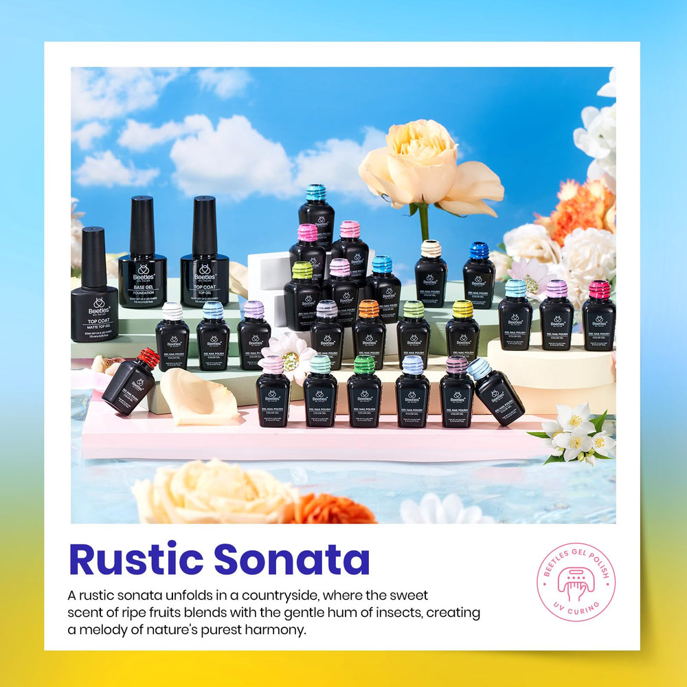 Beetles nail-polish bottles lineup highlights wide color range for creative nails