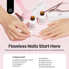 Beetles nail prep kit primer 20ml supports long-lasting color adhesion