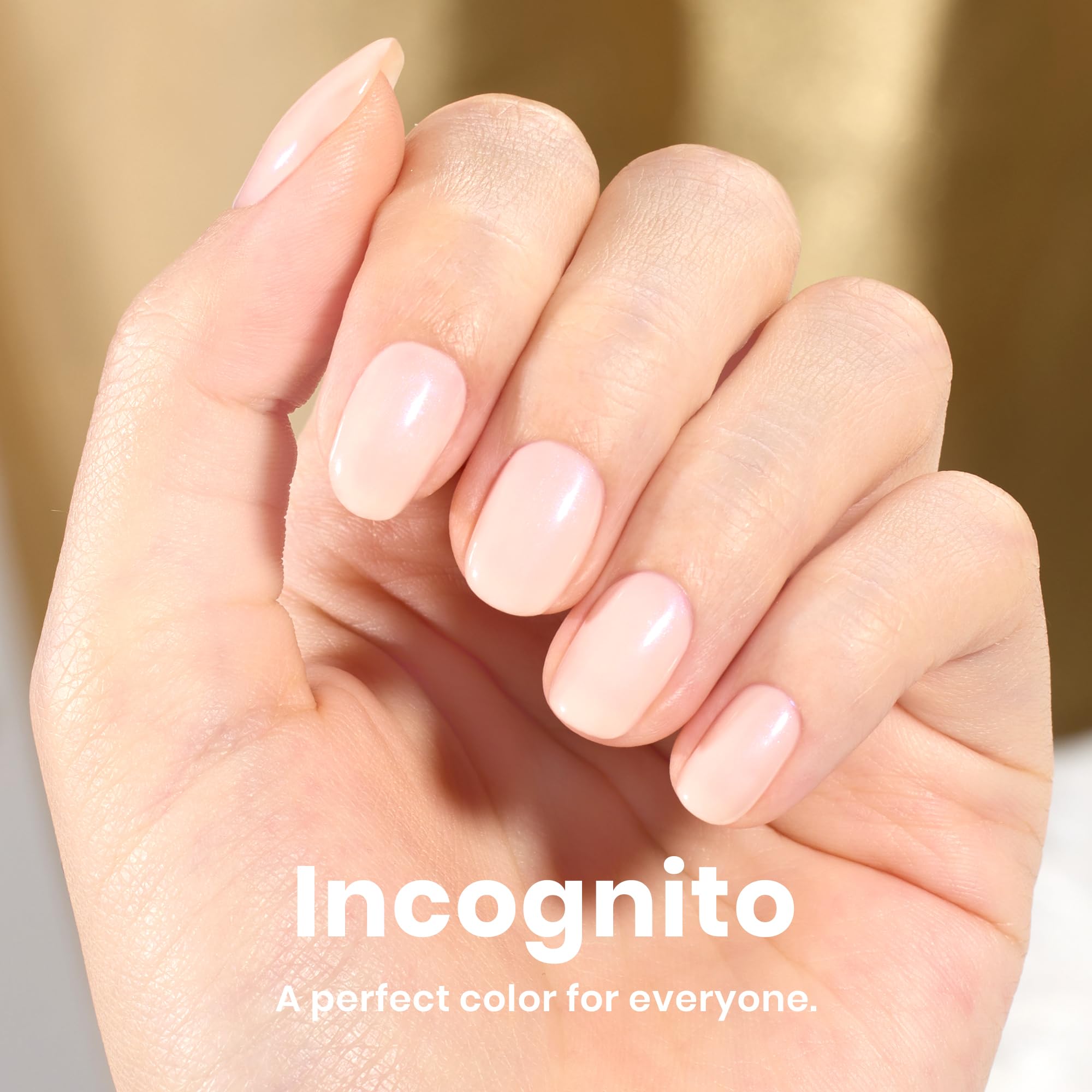 Beetles Nail Strengthener and Growth Concealer bottle with high-gloss finish for lasting color.