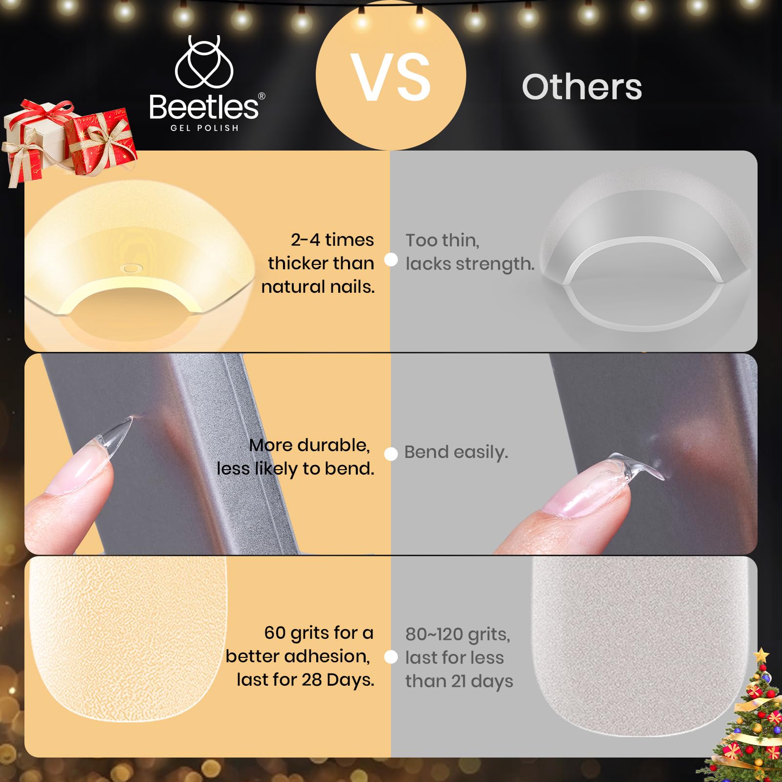 Beetles diy press-on quick 3-minute manicure for busy days