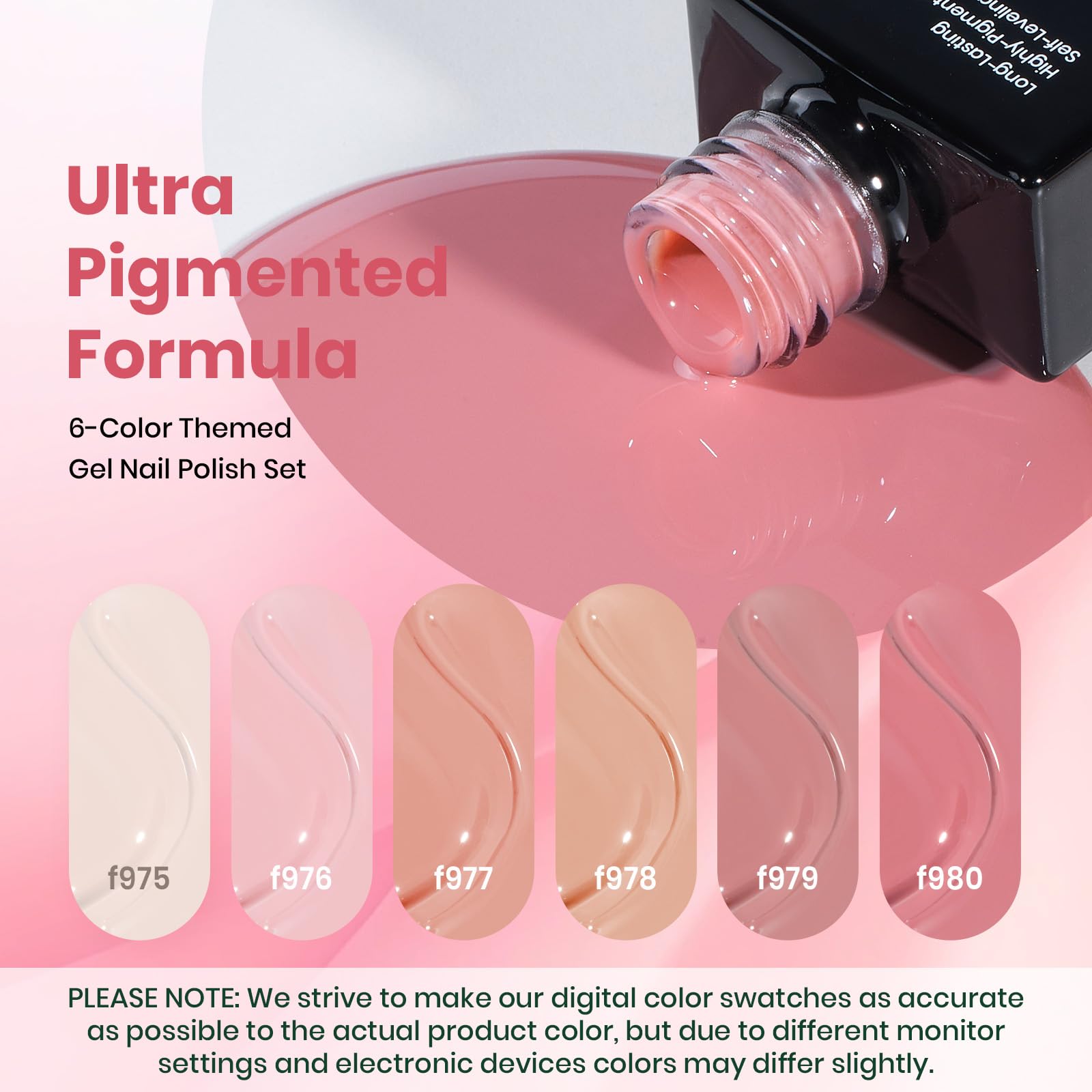 Beetles Nude Gel Polish curing under LED/UV lamp for quick hardening.