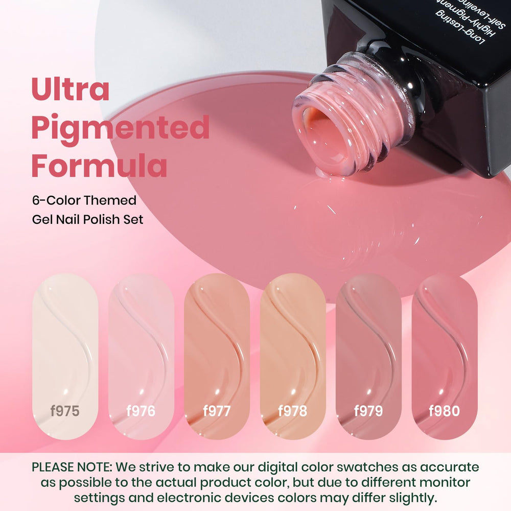 Beetles Nude Gel Polish curing under LED/UV lamp for quick hardening.