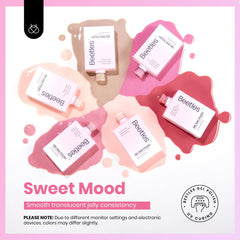 Beetles Nude Pink Gel Nail Polish Set nude pink swatch gallery highlighting sheer-to-buildable coverage
