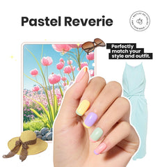 Beetles Pastel 6-colors collection ready for stylish seasonal nail art