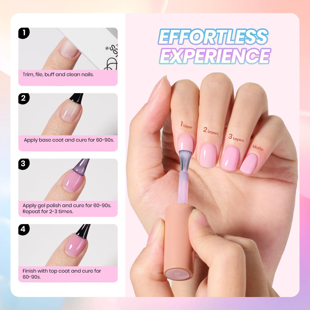 Beetles Pastel Gel Nail Polish bottle closeup with glossy finish cue
