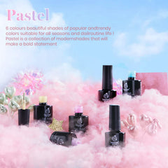 Beetles Pastel Gel Polish mint green bottle for smooth application and rich color