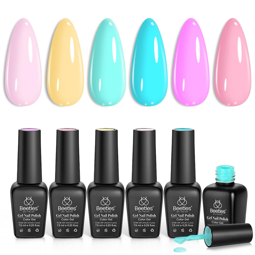 Beetles Pastel Gel Polish olive green bottle for versatile, long lasting manicures