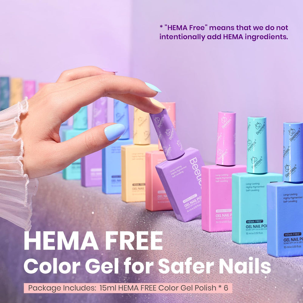 Beetles Pastel Gel Polish Pink bottle ideal for chic daily wear.
