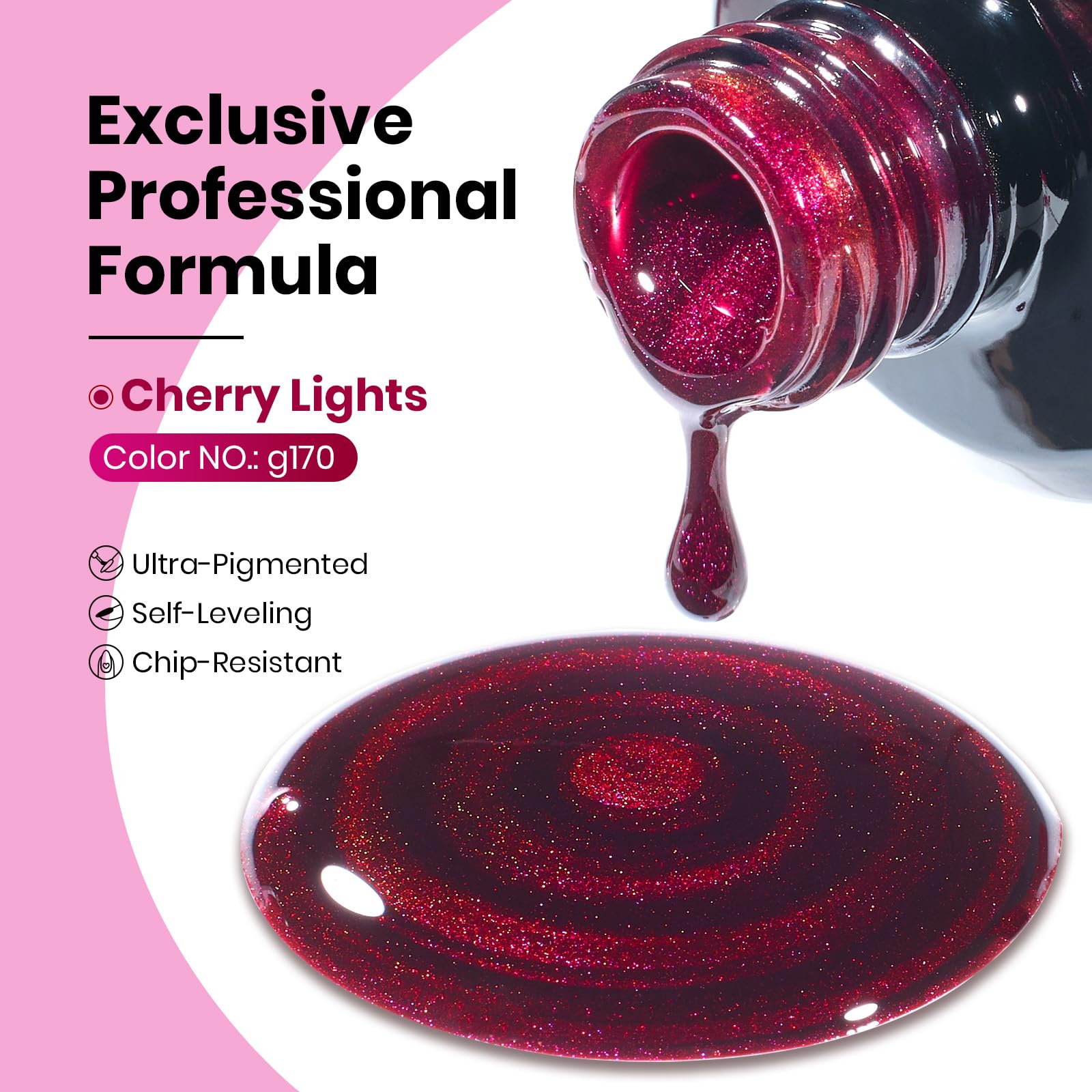 Beetles Pink Cat Eye Gel Polish packaging shown as a chic gifting option.