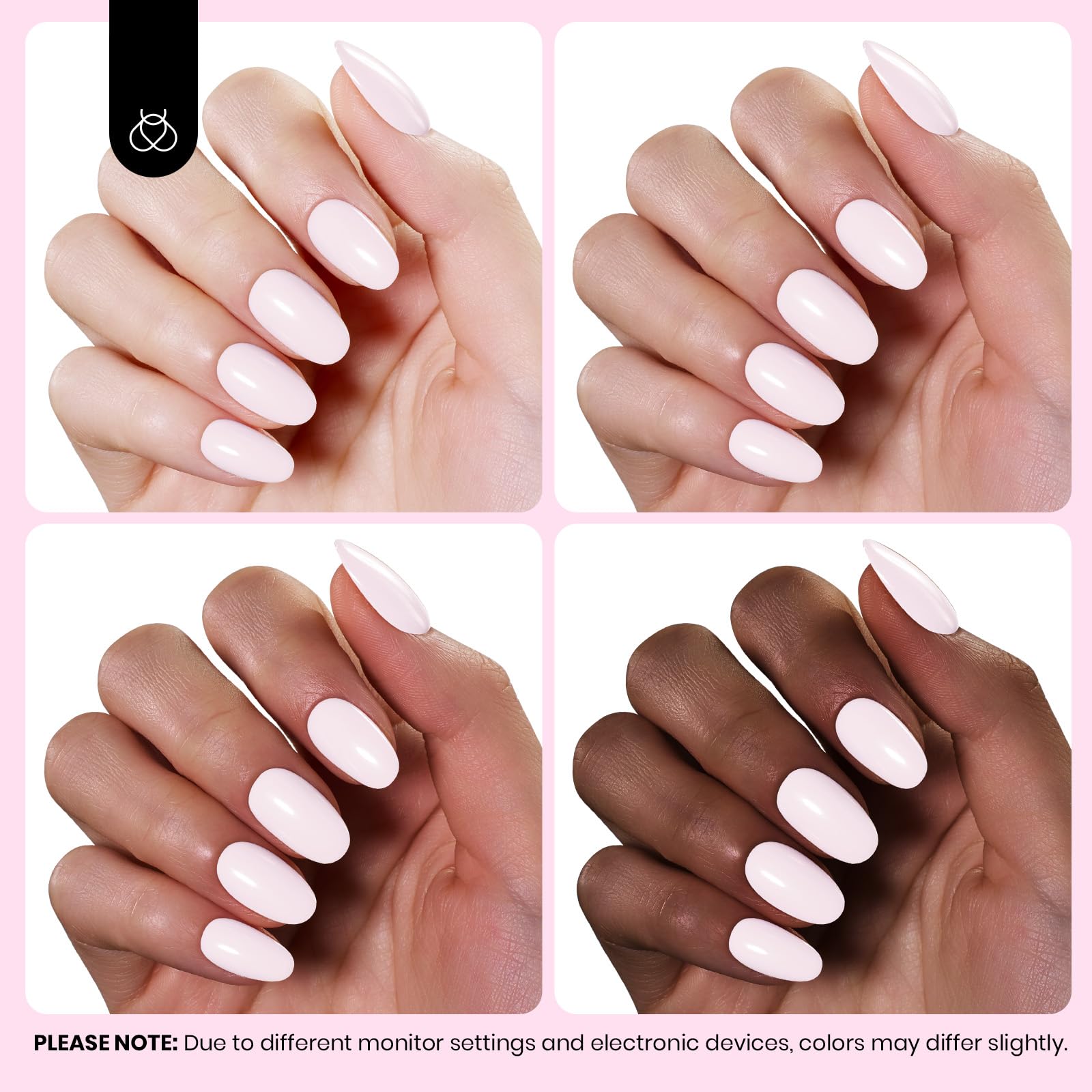 Beetles Pink Gel Nail Polish packaging emphasizes compact bottle design