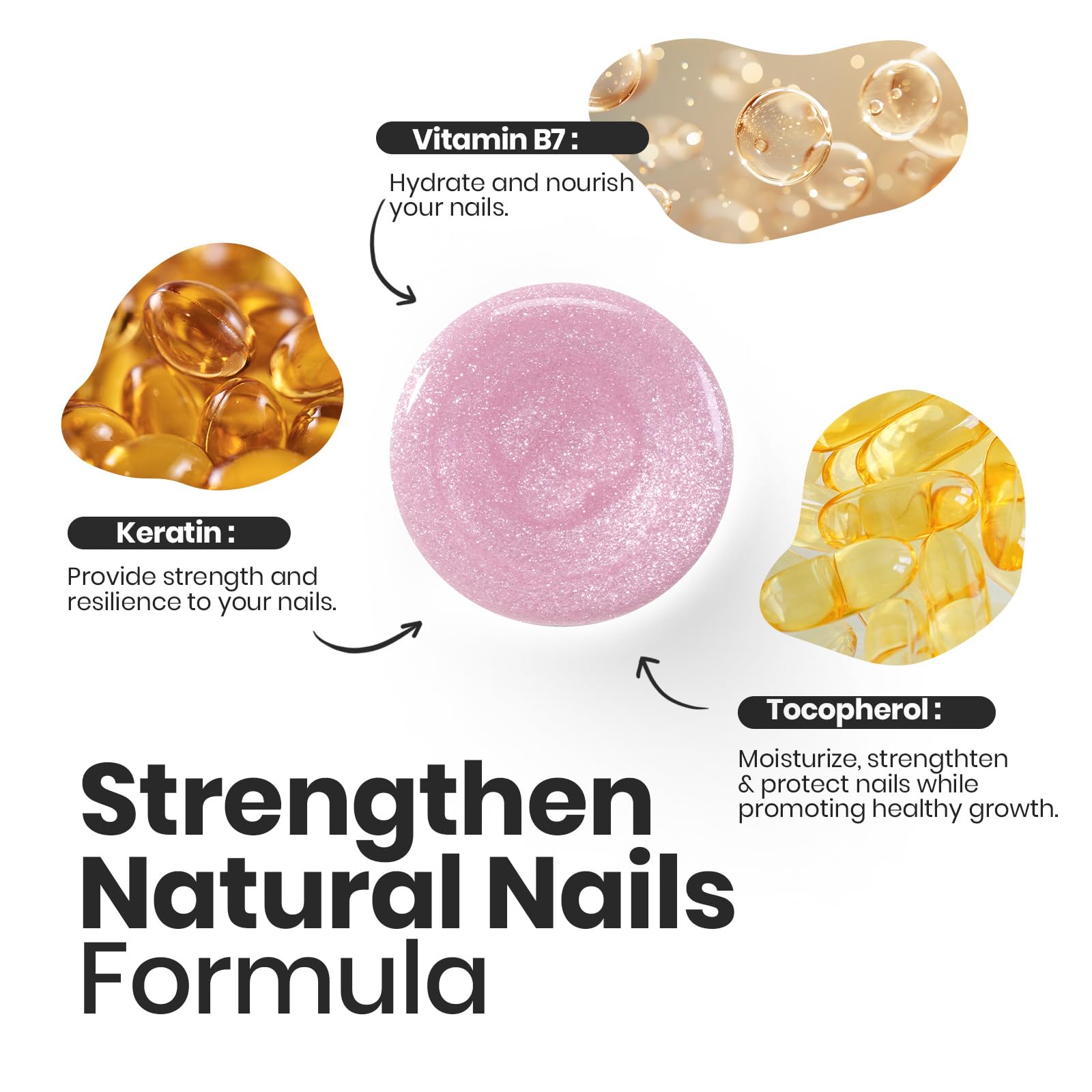 Beetles Pink Nail Polish Set application demo shows smooth glide and even coverage