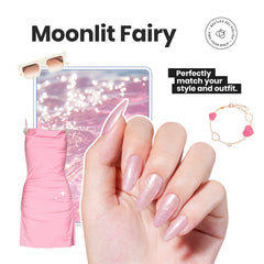 Beetles Pink Nail Polish Set fast-dry 2-minute air-drying feature highlighted