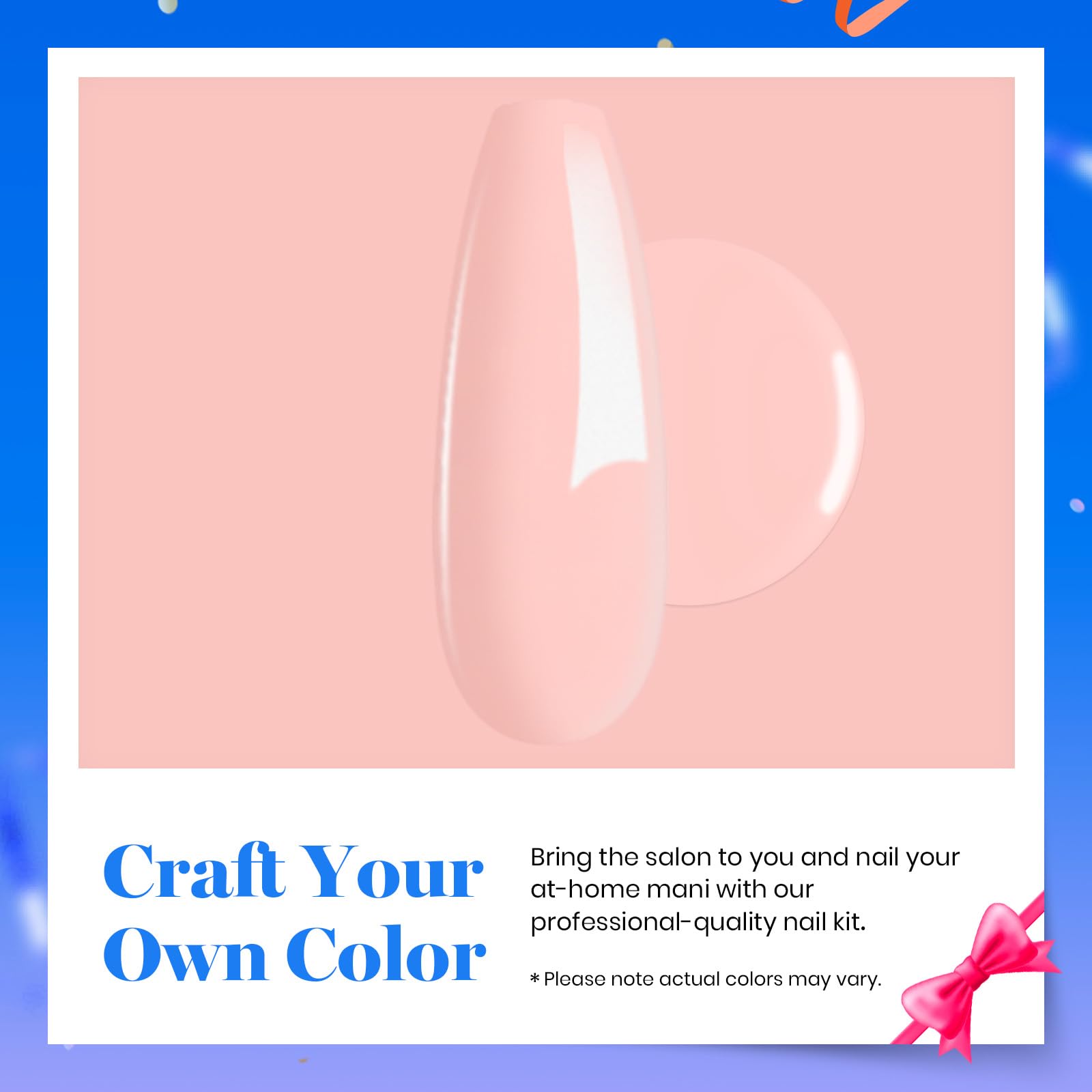 Beetles extension gel shaping nails into square, oval, or coffin styles
