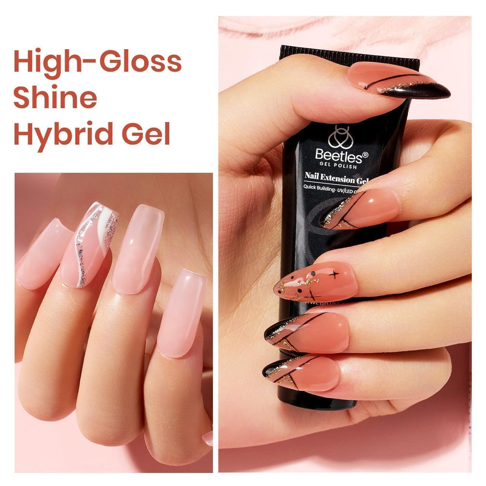 Beetles gel kit portable case for home or travel manicures