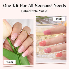 Beetles press on nails caramel drift glitter nails capture festive sparkle
