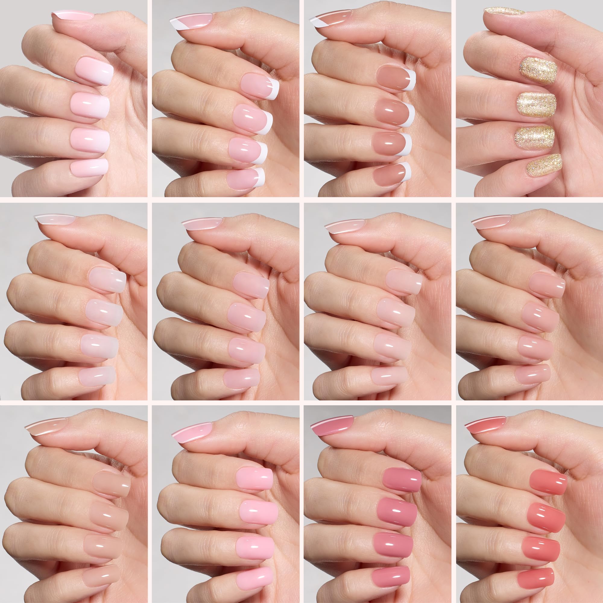 Beetles press on nails caramel drift glossy nails demonstrate quick-at-home manicure option