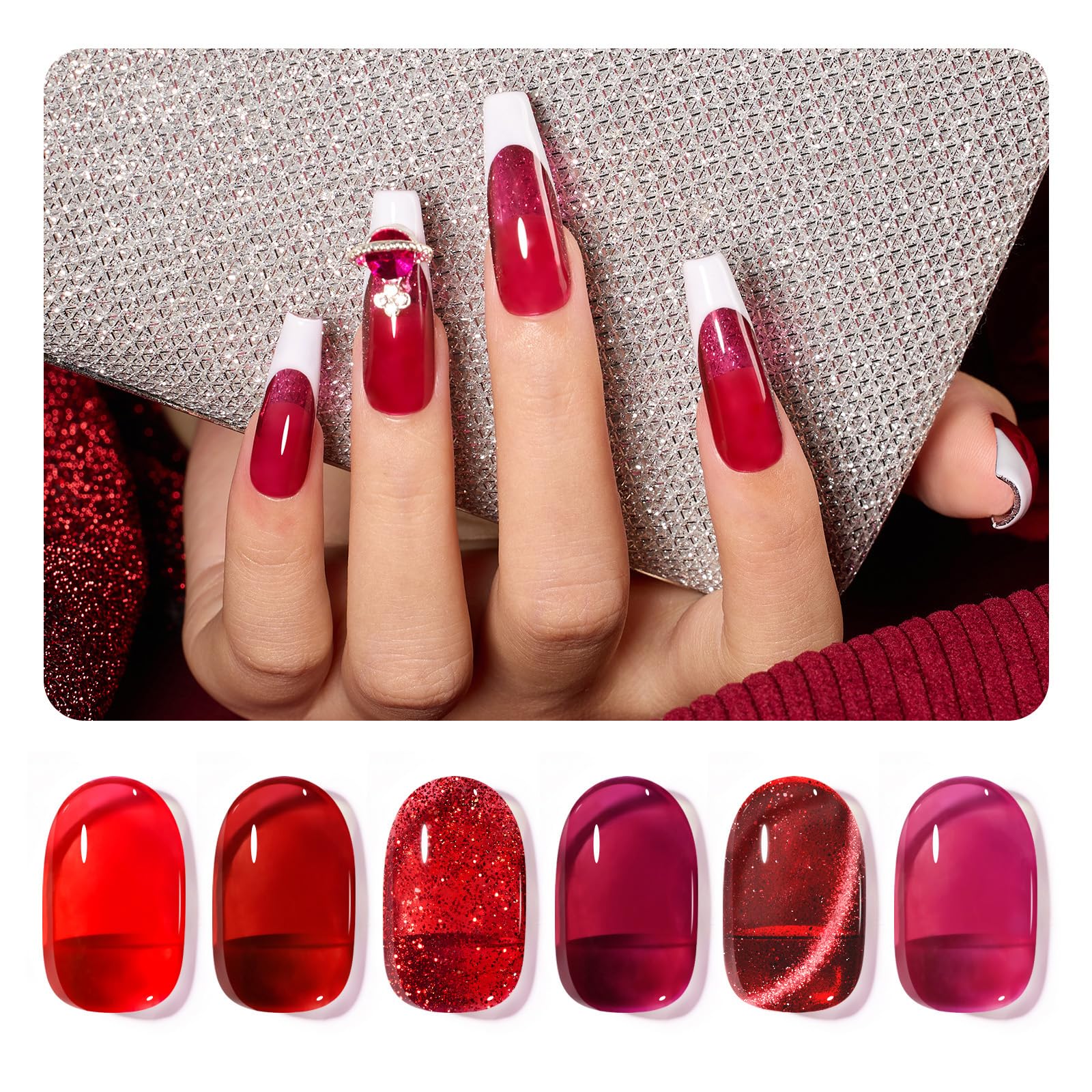 Beetles Red Revival: guía de aplicación sencilla para uñas.