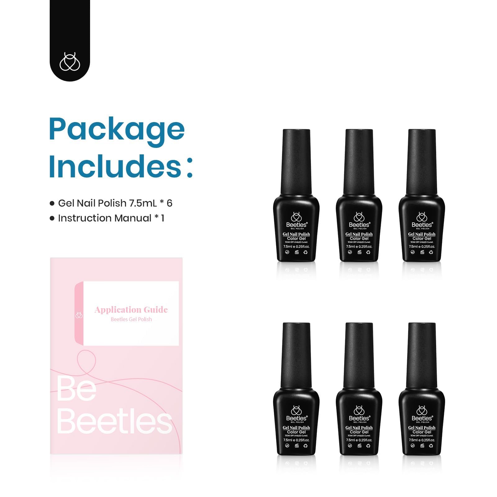 Beetles Royal Blue gel polish bottle for elegant color depth