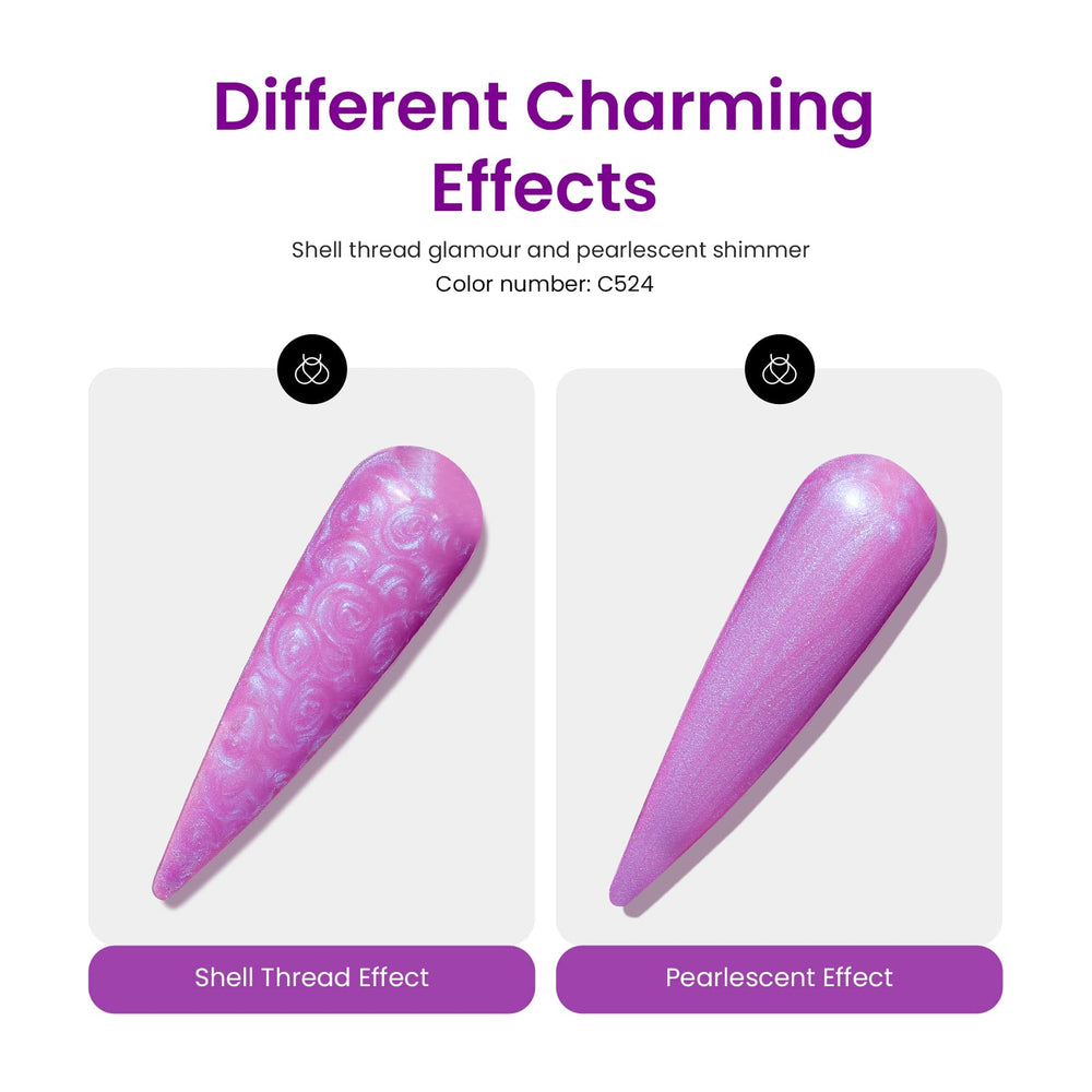 Beetles shimmering shades support versatile nail art from weddings