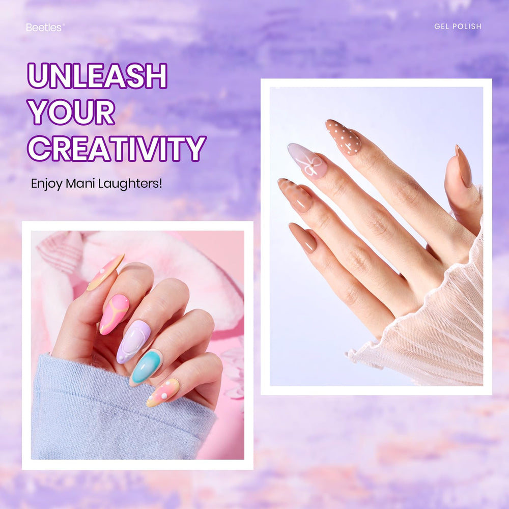 Beetles glossy top coat delivers a high-shine finish