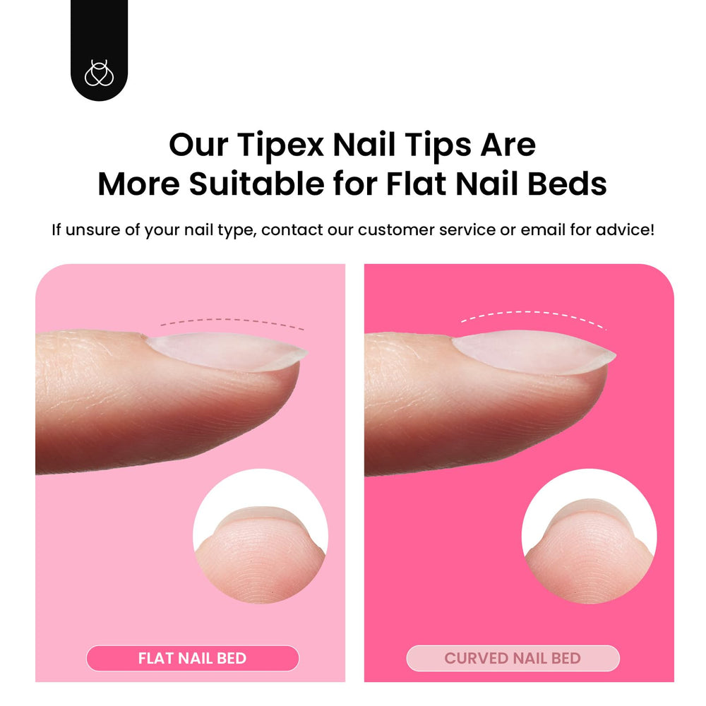 Beetles Tipex at-home extension setup ready for secure salon-like nails.