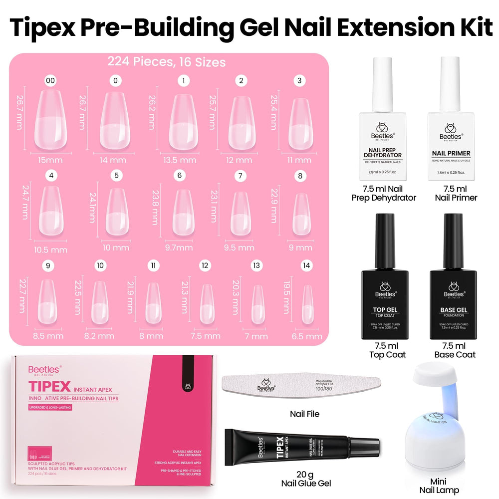 Beetles Tipex dehydrator and primer set for better bonding.
