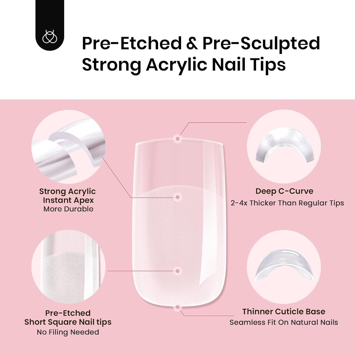 Beetles Tipex full-cover press-on nails for quick salon-style extensions at home